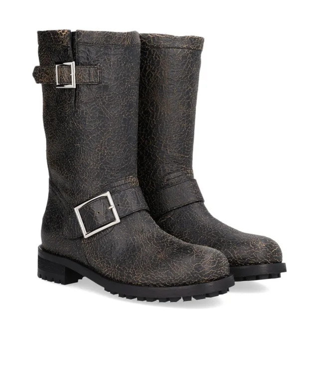 Jimmy Choo Motorcycle boots, photo 2 of 5 from SENSER