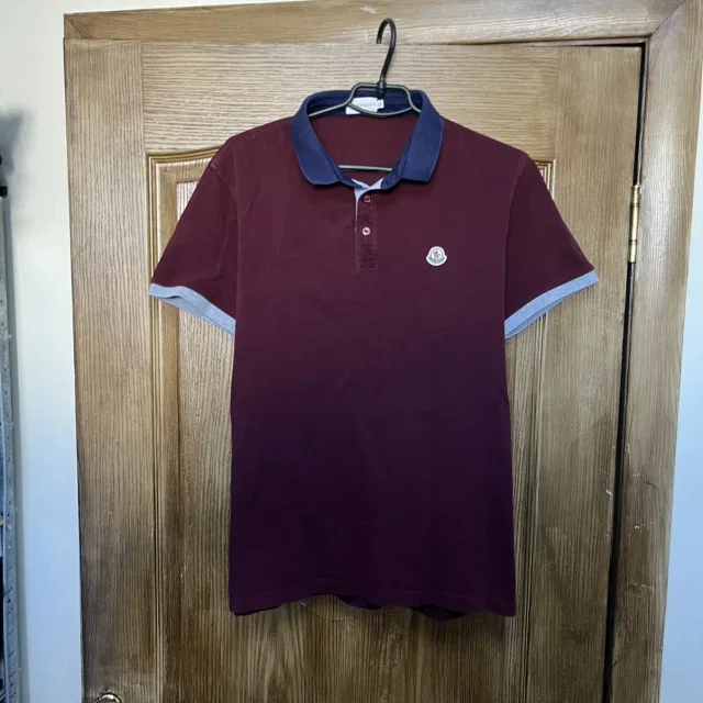 Moncler Polo T-Shirt, Men's (Size XL) in multicolor from Grailed