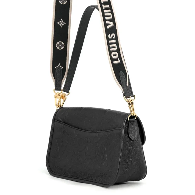 Louis Vuitton Diane Shoulder Bag Noir/PurpleM46386 Monogram Empreinte Leather in Black Leather from GALLERY RARE, photo 4 of 17