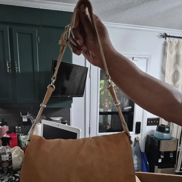 Balenciaga Women's Bag - Tan in brown|neutral from Depop, photo 1 of 1