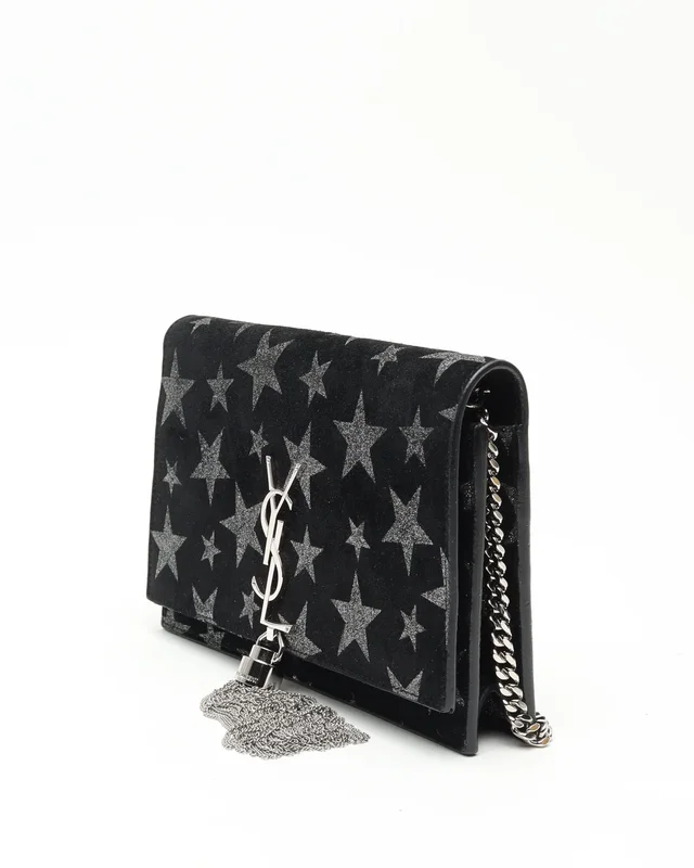 Saint Laurent Small Kate Tassel Bag in Suede from A Retro Tale, photo 2 of 8