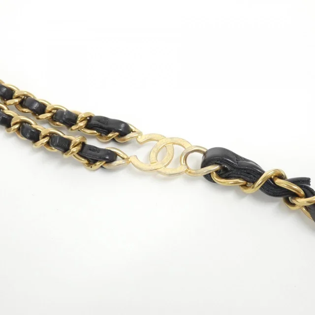 CHANEL 22 Line AS3859 Rucksack in BLACK / MAT GOLD metal fittings calf from KOMEHYO, photo 7 of 8