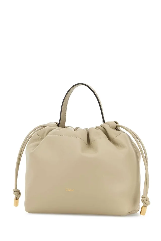 Chloé Icons Top Handle Bag — Beige in Beige Lambskin from HEWI, photo 2 of 2