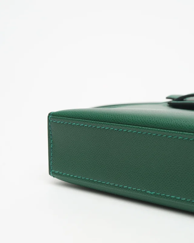 Hermès Kelly Epsom Elan Shoulder Bag in Epsom leather from A Retro Tale, photo 7 of 13
