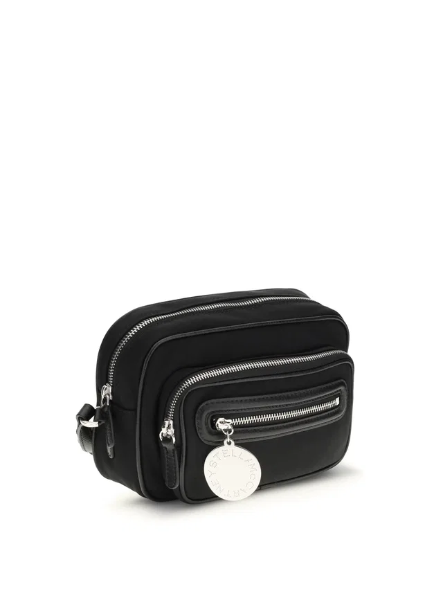 Stella McCartney Dartmoor Shoulder Bag — Black Polyamide in Black from HEWI