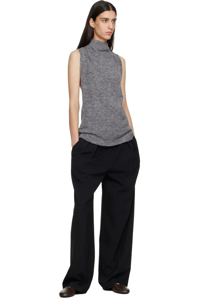 Proenza Schouler Brown Tee Ballerina Flats, photo 5 of 5 from SSENSE