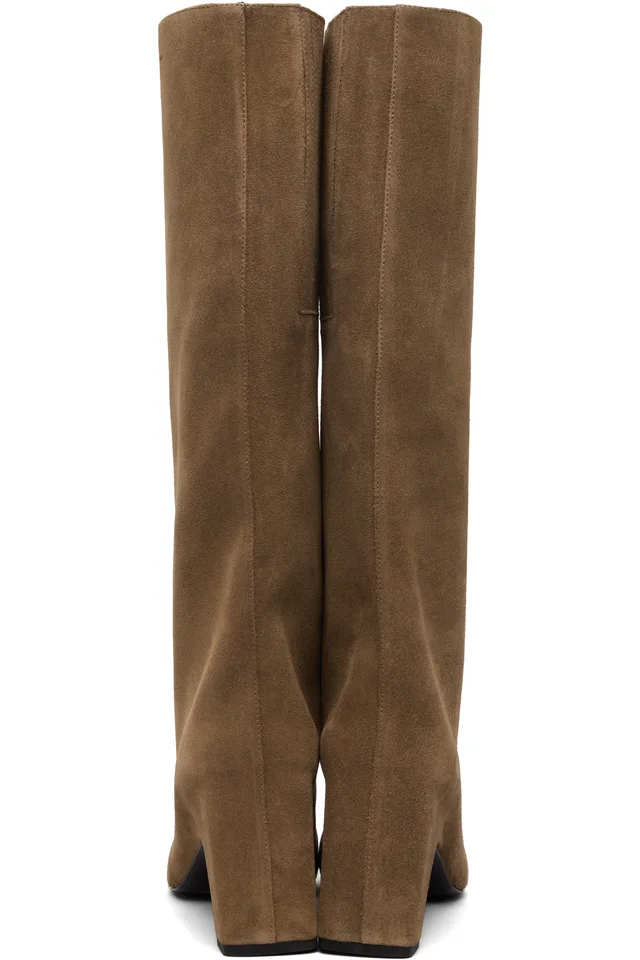 Coperni Brown Bridge Tall Boots, photo 2 of 5 from SSENSE