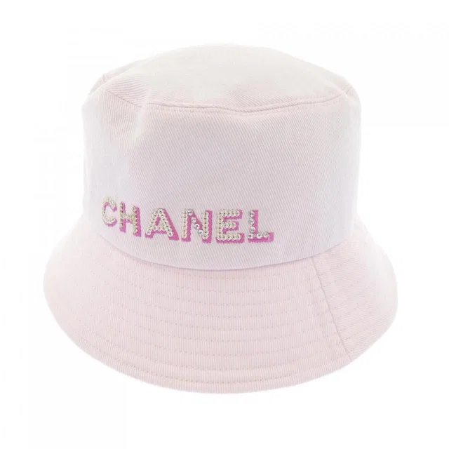 Chanel Hat Pink in Pink from The Reluxe