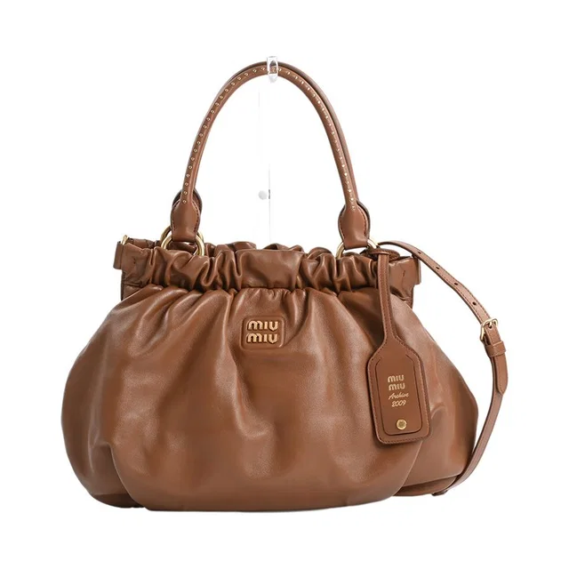 Miu Miu Handbag 2-Way in Lambskin from The Reluxe