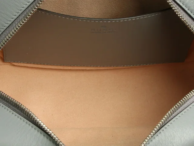 Gucci Small Gray Marmont Aria Camera Bag in Grey Leather from Ann's Fabulous Finds, photo 8 of 9