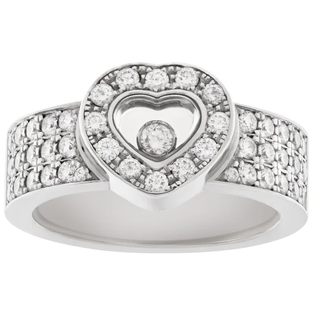 Chopard Happy Diamonds Heart ring in Yellow Gold from Gray And Sons