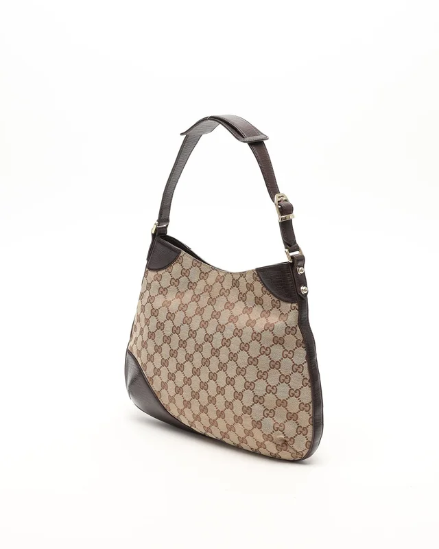 Gucci GG Sherry Line Hobo Bag in Canvas from A Retro Tale, photo 3 of 8