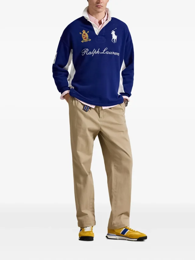 Polo Ralph Lauren long-sleeve rugby polo shirt, photo 2 of 2 from FARFETCH