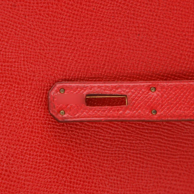 Hermès Kelly 35 cm handbag in Red Leather from Collector Square, photo 6 of 6
