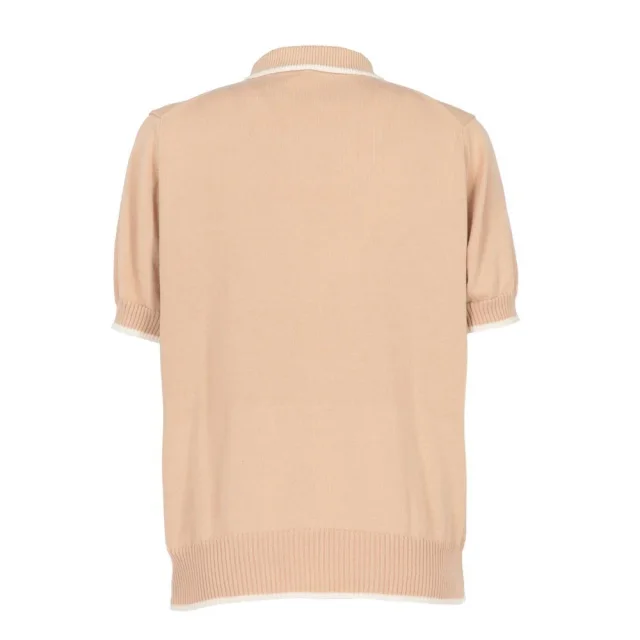 Givenchy Nude Pink Knitted Polo - '90s in pink from Her-Age, photo 3 of 8