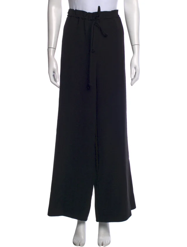 Proenza Schouler Wide Leg Pants w/ Tags in black from The RealReal
