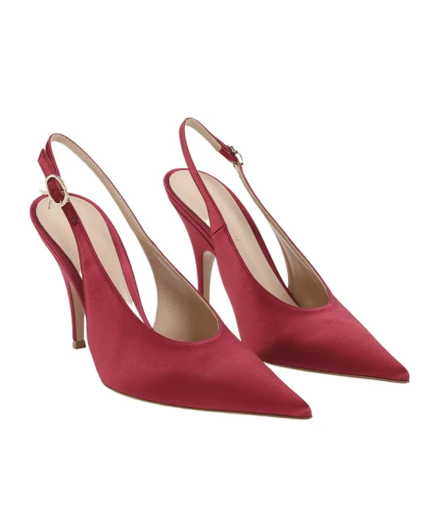 Gianvito Rossi Pointed-toe high-heeled sandals, photo 3 of 5 from SENSER