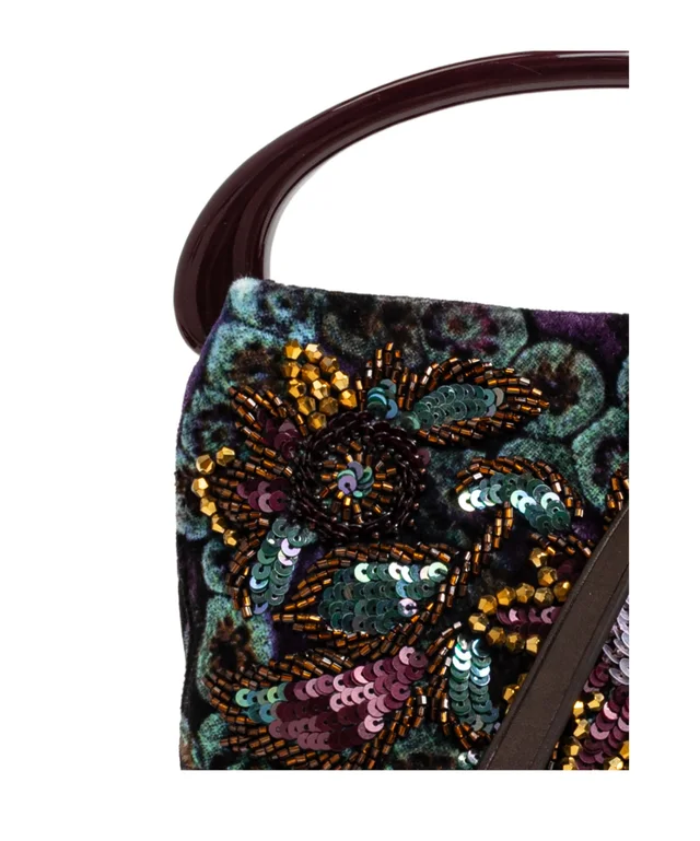 Dries Van Noten Crisp Beaded Shoulder Bag, photo 6 of 7 from SENSER