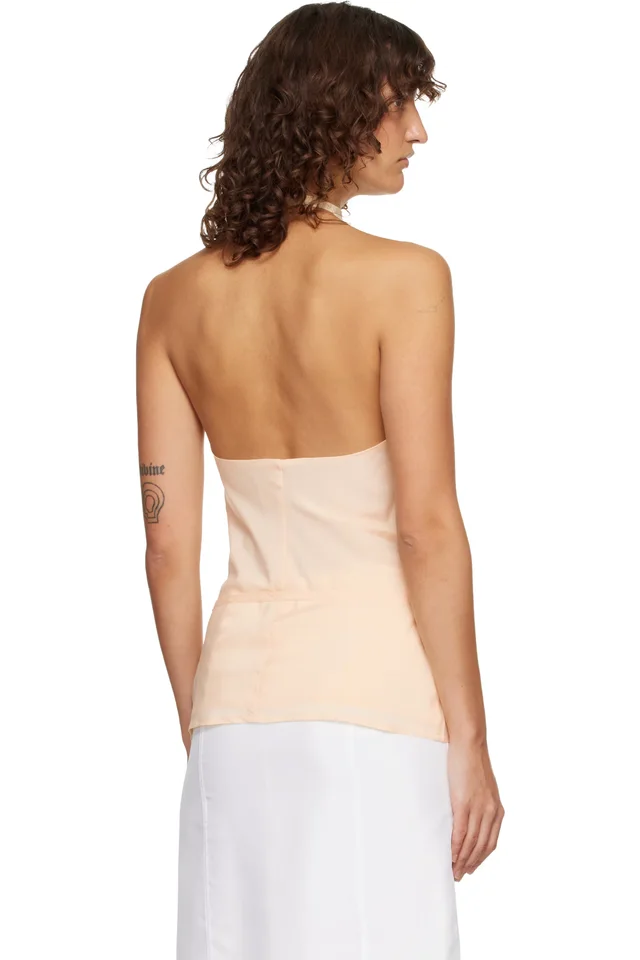 Belle Anna Off-White Faie Top, photo 3 of 4 from SSENSE