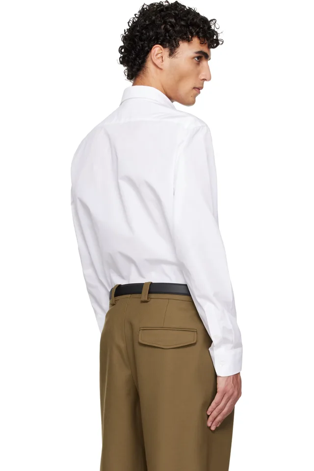 A.P.C. White Owen Shirt, photo 3 of 3 from SSENSE