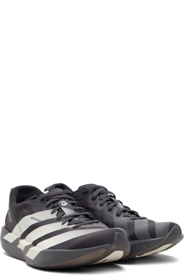 Black Y-3 ADIOS 9 Sneakers, photo 4 of 5 from SSENSE