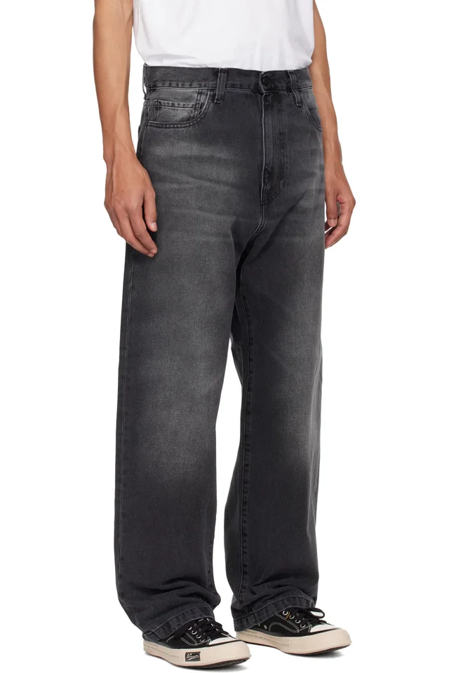 Carhartt Work In Progress Black Landon Jeans, photo 2 of 4 from SSENSE