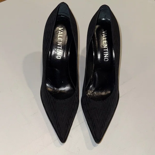 Valentino Garavani Women's Elegant Black Heels in black from Poshmark