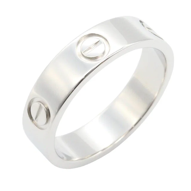 Cartier Love Pt950 Platinum Ring Size 16 from LuxUness