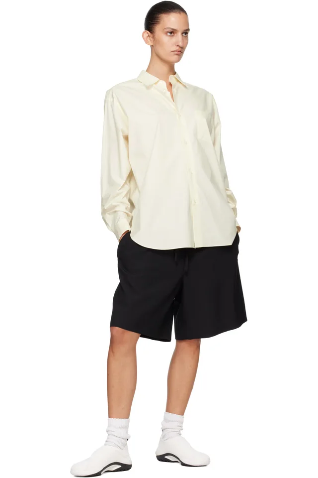 Lanvin White LNV1 Knit & Suede Sneakers, photo 5 of 5 from SSENSE