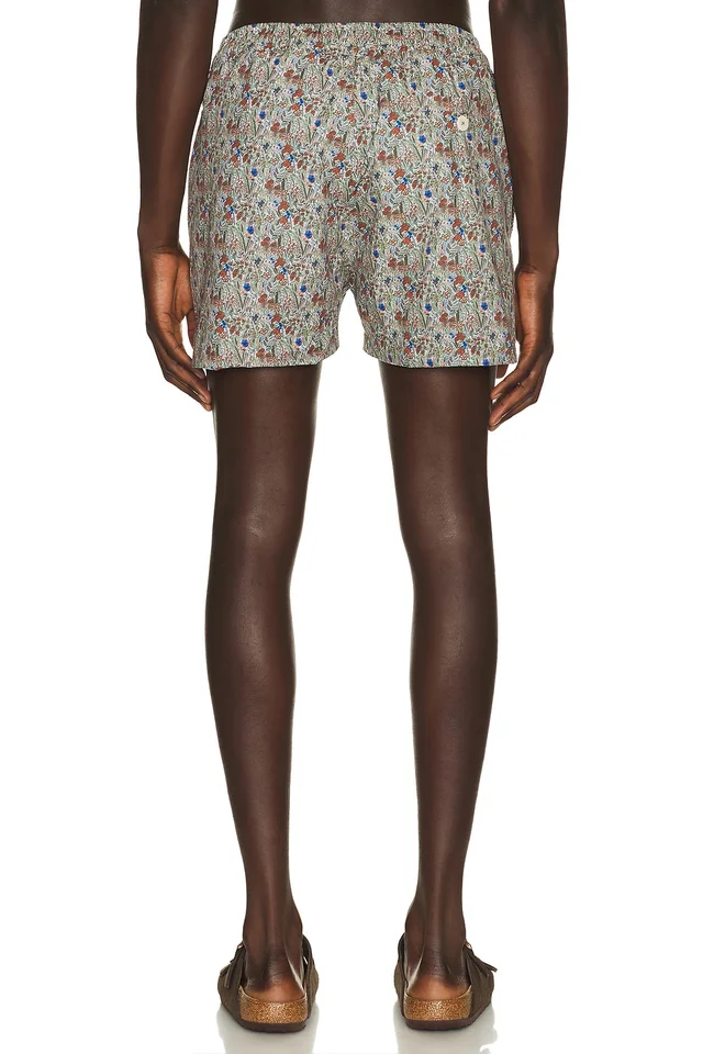 Edmmond Studios Wildlife Swim Shorts in Plain Brown, photo 2 of 5 from REVOLVE (Canada)