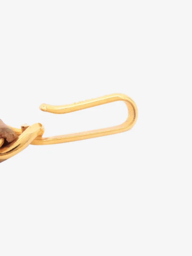 Chanel Beige and gold Coco Mark 1982 chain belt in Beige Leather from Sign of the Times, photo 4 of 5