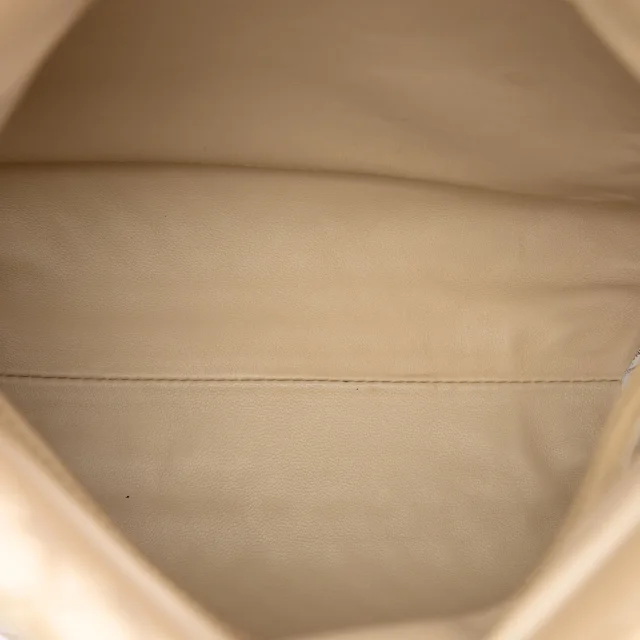 Bottega Veneta Nappa Intrecciato Fold Crossbody in Beige Nappa leather from Designer Revival, photo 4 of 6