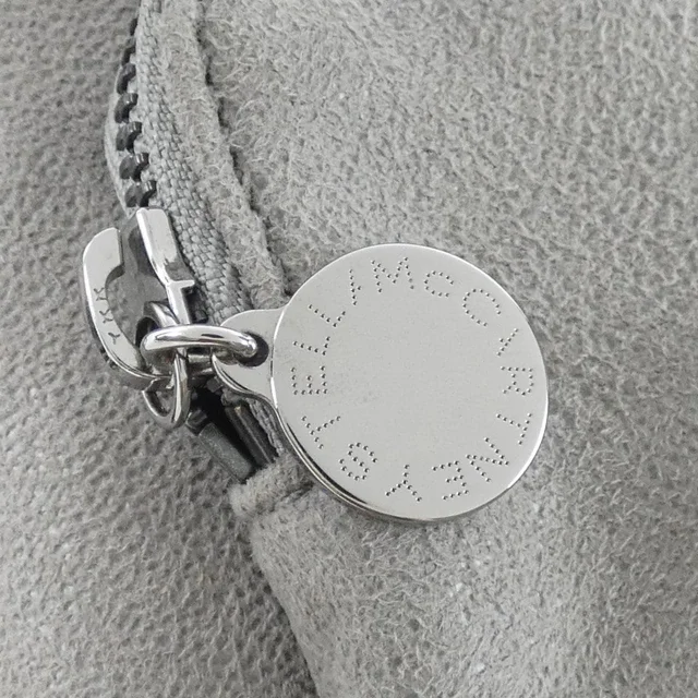 Stella McCartney 468908 W9132 Backpack in GRAY / RUTHENIUM hardware PET (polyester) from KOMEHYO, photo 10 of 10