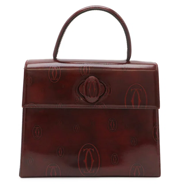 Cartier Happy Birthday Patent Calf Handbag in Patent leather from LuxUness
