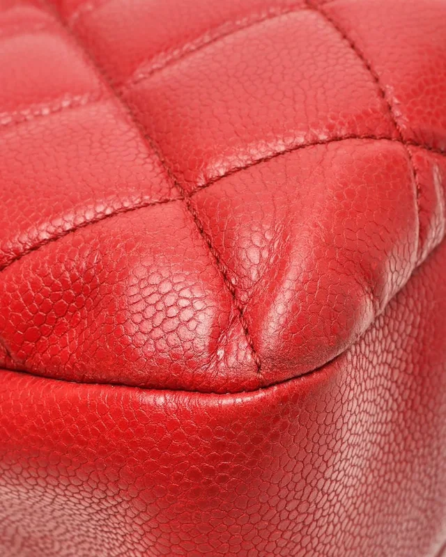 Chanel Timeless Soft Caviar Shopper Tote Bag in Caviar leather from A Retro Tale, photo 6 of 11