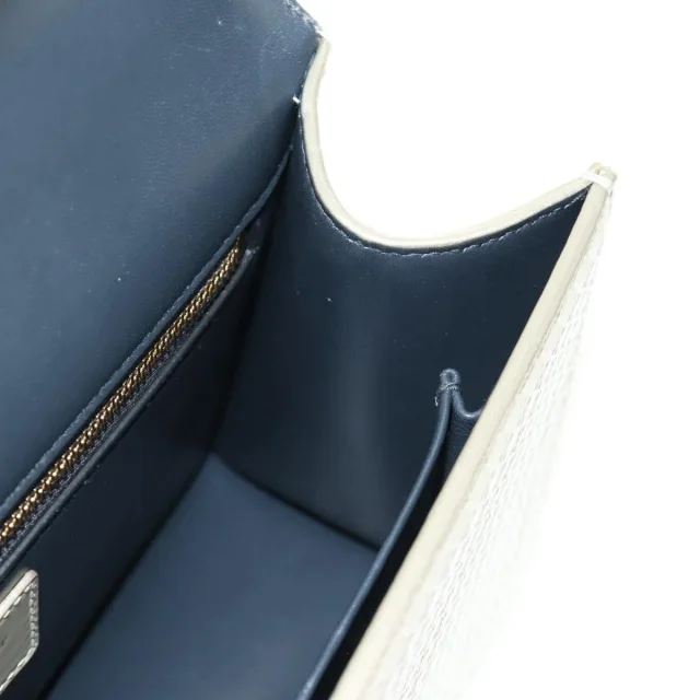 Dior 30 Montaigne Chain Flap Micro Cannage Metallic Calfskin in Calfskin from Her-Age, photo 47 of 48