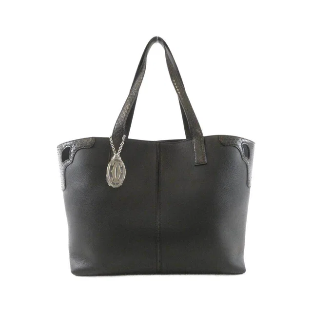 Cartier Marcello Calf Snake Handbag in Leather from LuxUness