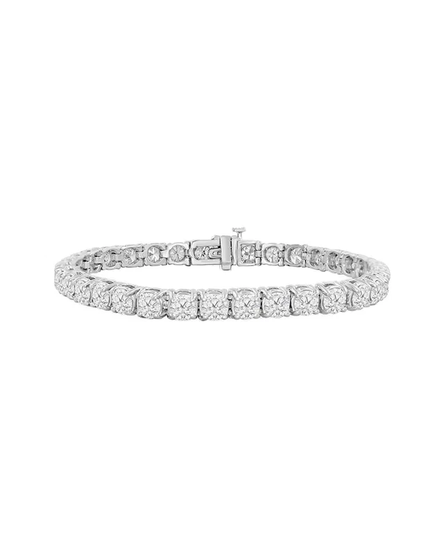 Lab Grown Diamonds 14K 13.00 ct. tw. Lab-Grown Diamond Tennis Bracelet, image 1 of 1 from Rue La La