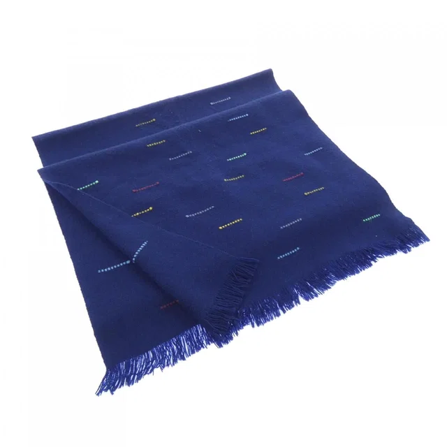 Hermès Scarf Navy in Navy Cashmere from The Reluxe