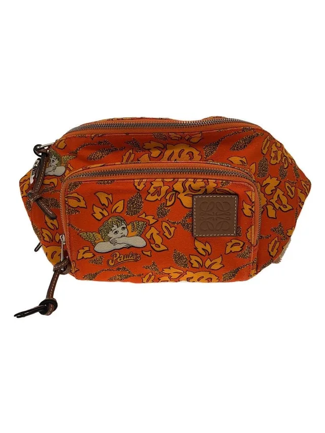 Loewe Paulas Ibiza Waist Bag Vibrant Orange Canvas in orange Canvas from Poshmark, photo 1 of 1