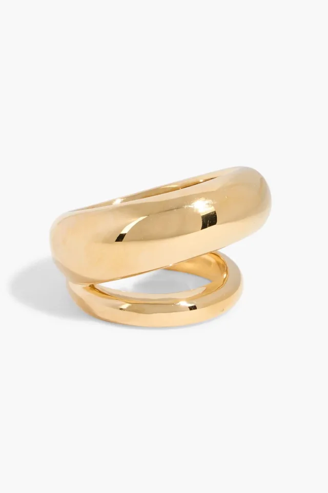 Valentino Garavani Sculptural Gold-Tone Ring, photo 4 of 6 from THE OUTNET