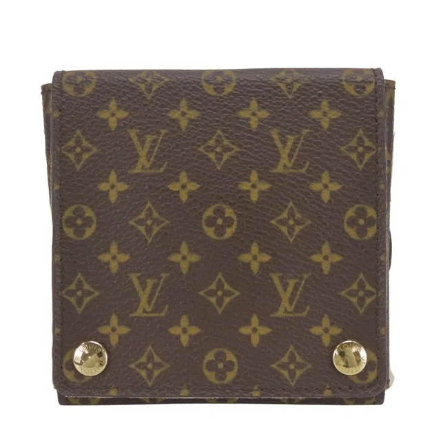 Louis Vuitton Monogram Jewelry Case Brown Gold in Brown from The Reluxe