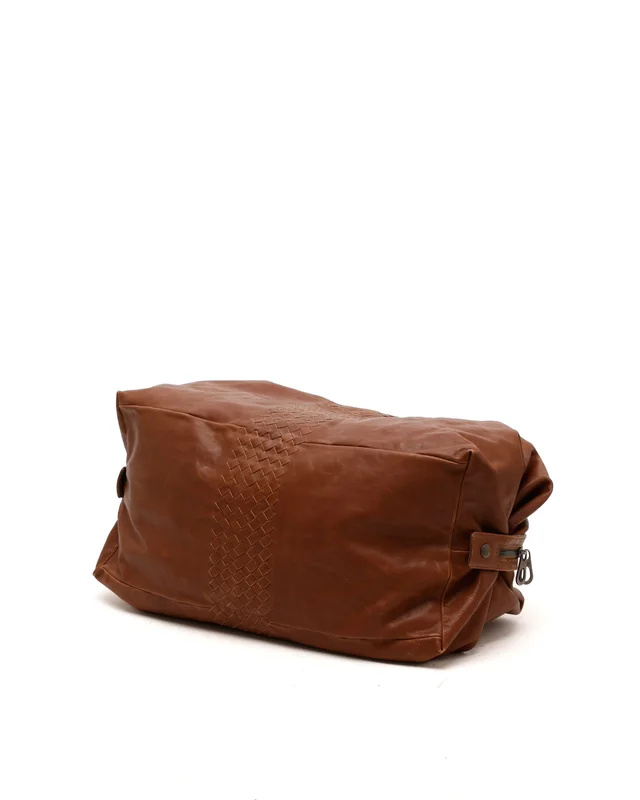 Bottega Veneta Intrecciato Weekend Bag in Woven leather from A Retro Tale, photo 5 of 8