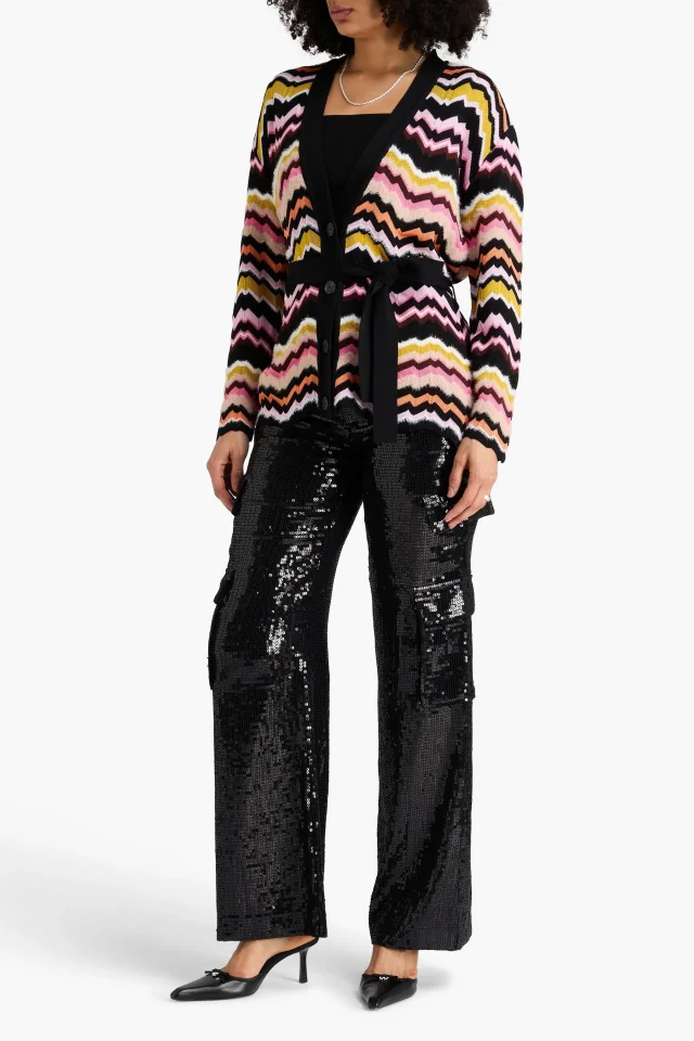 Missoni Brushed Crochet-Knit Cardigan, photo 2 of 4 from THE OUTNET