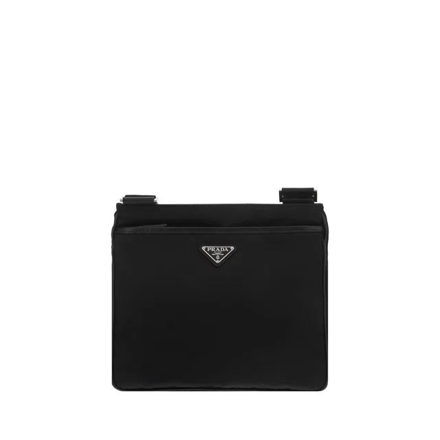 Prada Nylon Shoulder Bag — Black in Black Nylon from HEWI