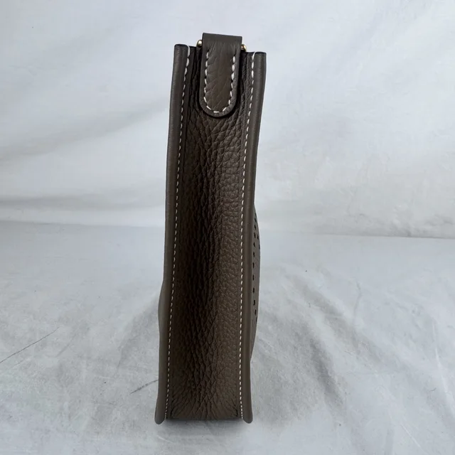 Hermès Mini Evelyne 16 Amazone Bag in Metal, taurillon Clemence leather, Taurillon leather from Reowned, photo 3 of 3