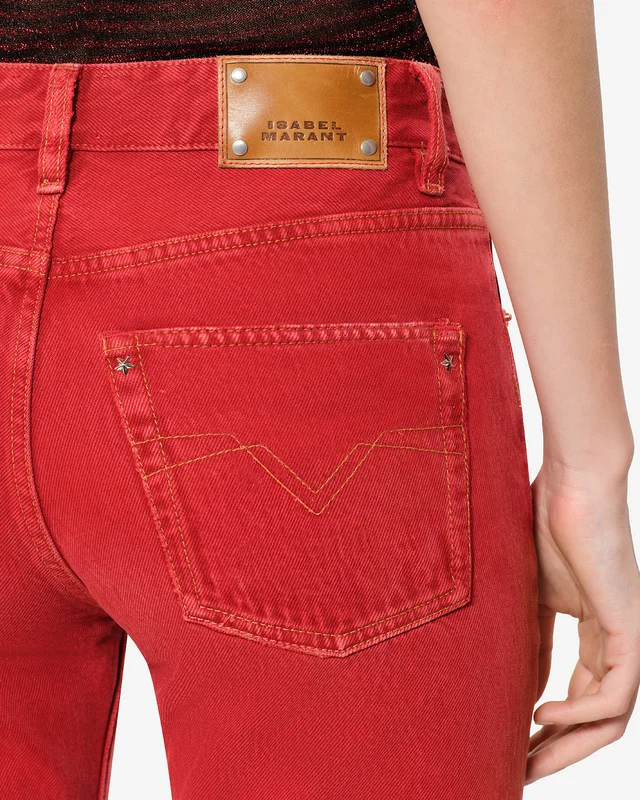 Isabel Marant Jeans with belt loops, photo 8 of 9 from SENSER