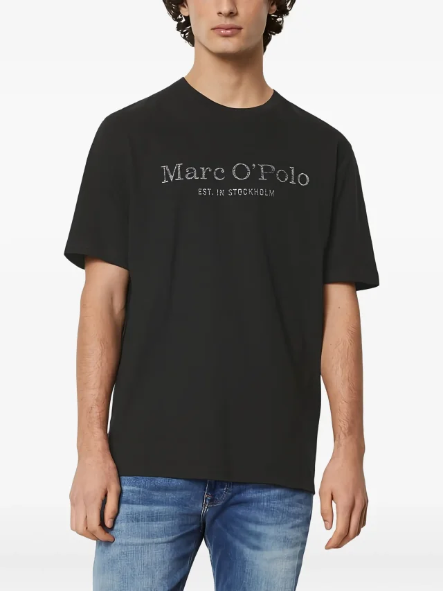 Marc O'Polo graphic-logo T-shirt, photo 2 of 2 from FARFETCH