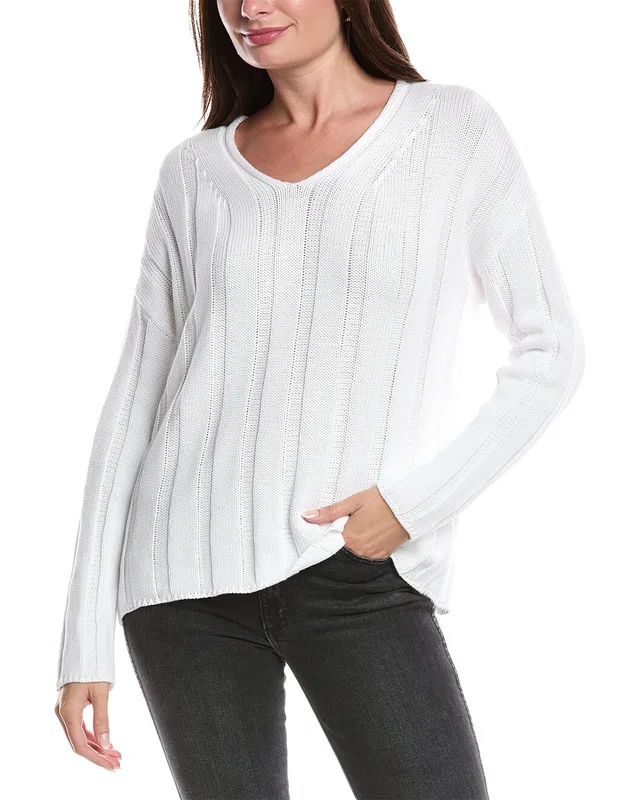 Forte Cashmere Wide Rib Sweater, image 1 of 1 from Gilt