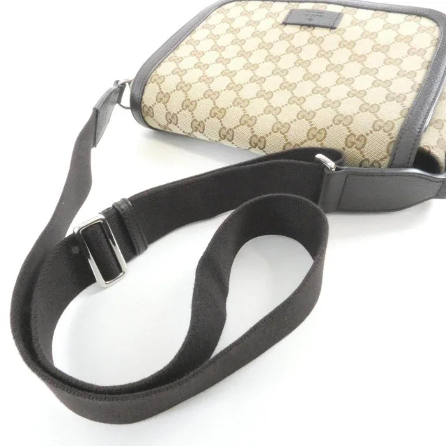 Gucci GG Canvas Shoulder Bag in Beige Canvas from LuxUness, photo 5 of 8